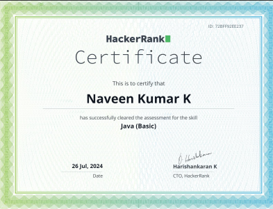 java certificate